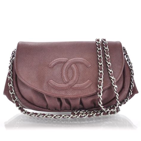 chanel woc half moon|chanel woc wallet.